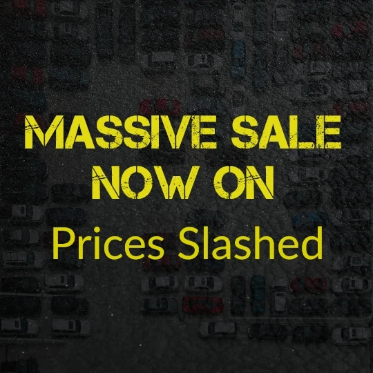 Massive Sale Now On - Prices Slashed